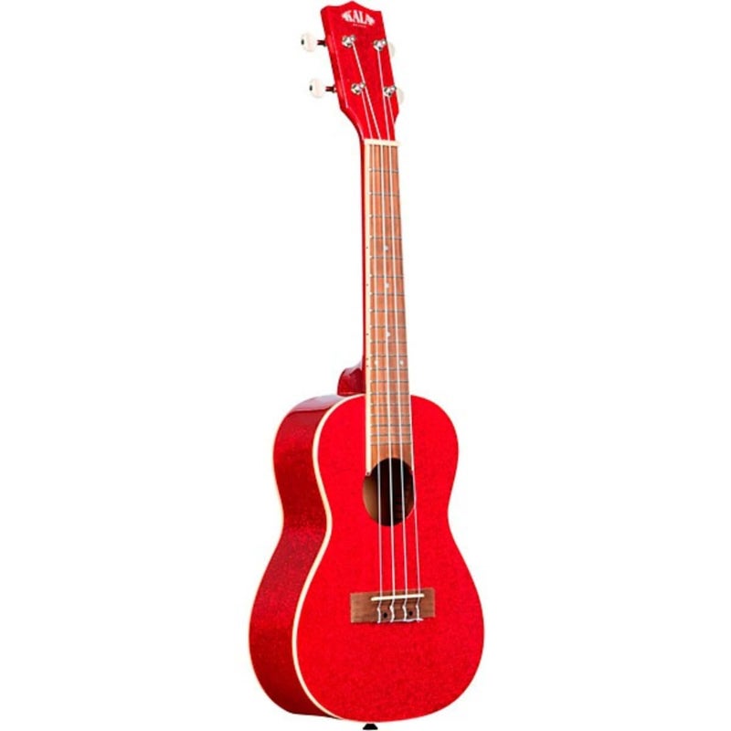 Kala Brand Music Sparkle Ritzy Red Gloss Concert Ukulele (KA-SPRK-RED) - Image 4